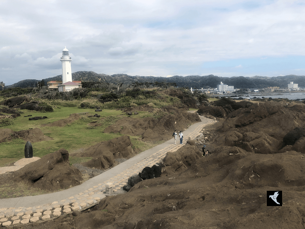 野島崎灯台と野島崎