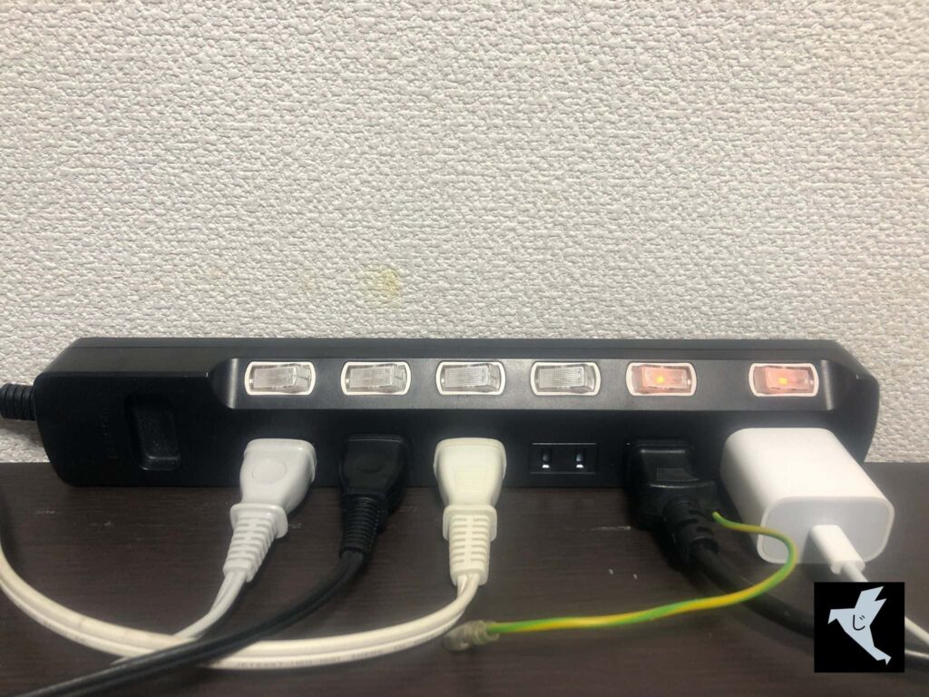 エレコムの電源タップ